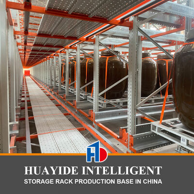 Vervoerder en pendelwagen Driedimensionaal opslagsysteem voor magazijnen Geautomatiseerd opslag- en ophaalsysteem ASRS