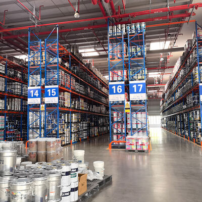 Zware palletrekken, opslagrekken