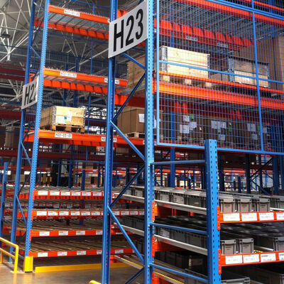 Enkele Diepte Heavy Duty Palletstelling Selectieve Palletstelling Magazijnopslagstelling