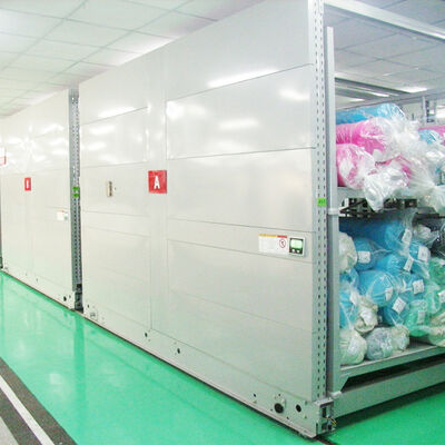 Autoonderdelen 2.5T Belasting Elektrische mobiele rekken met geleide rails