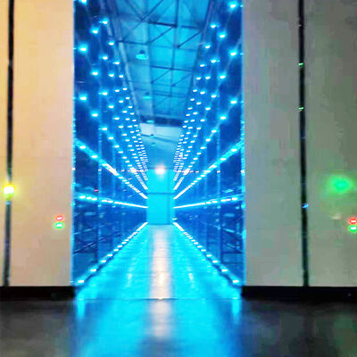 Autoonderdelen 2.5T Belasting Elektrische mobiele rekken met geleide rails