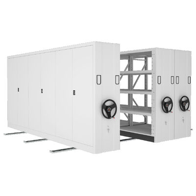 Elektrische Mobiele Legborden Handbediend Compact Verrijdbaar Legbord Hoge Dichtheid Legborden