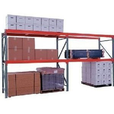 700 mm breedte zware industriële rekken 4T per laag pakhuis palletrekken