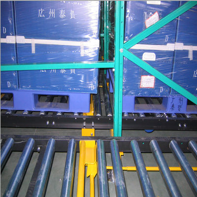 IOS9001 Hoogdichtheid Pallet Racking FIFO Pallet Flow Racking