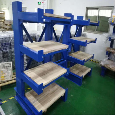 101,6 mm Pitch H Beam Structural Cantilever Rack 1800mm lange arm