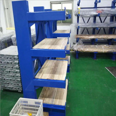 101,6 mm Pitch H Beam Structural Cantilever Rack 1800mm lange arm