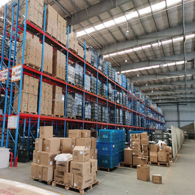 Industriële zware metalen rekken Q235 staal 1400mm breed