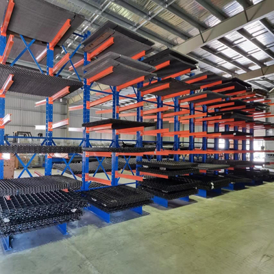 Dubbelzijdige Opslag Verstelbare Cantilever Racking Onbelemmerd