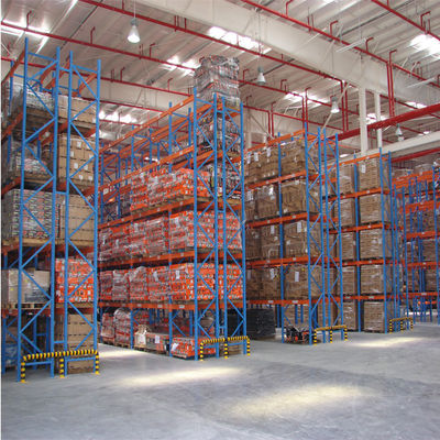 Regelbaar Op zwaar werk berekend Pallet het Rekken Systeem met de Straal van 80x60 RHS