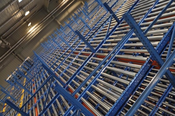 FIFO zwaartekrachtpalletrekken Hoog efficiënt ISO9001 certificaat
