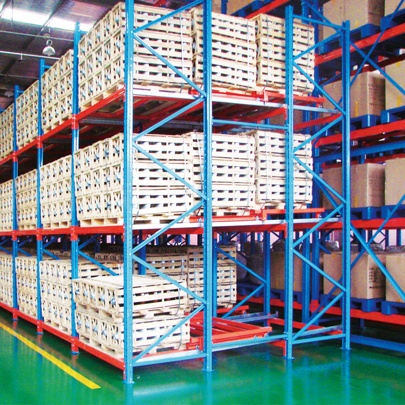 De selectieve Pallet rekt Op zwaar werk berekende het Systeemral Kleur van de Pakhuisopslag