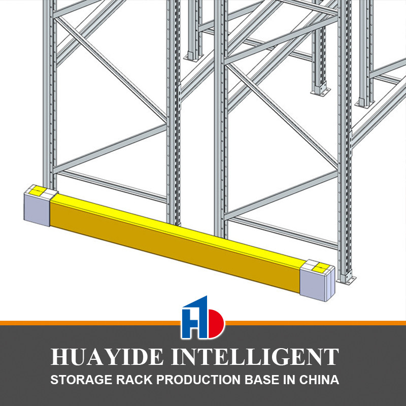 A44: Kerb Direct Barrières Rack End Guard Racking rechtop Beschermingsbeveiligingsbarrière Anti-Collision Guardrails