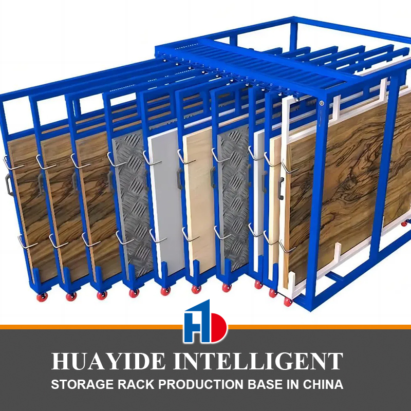 RHS Beam Electric Mobile Racking Q235 Steel Selective Pallet Rack